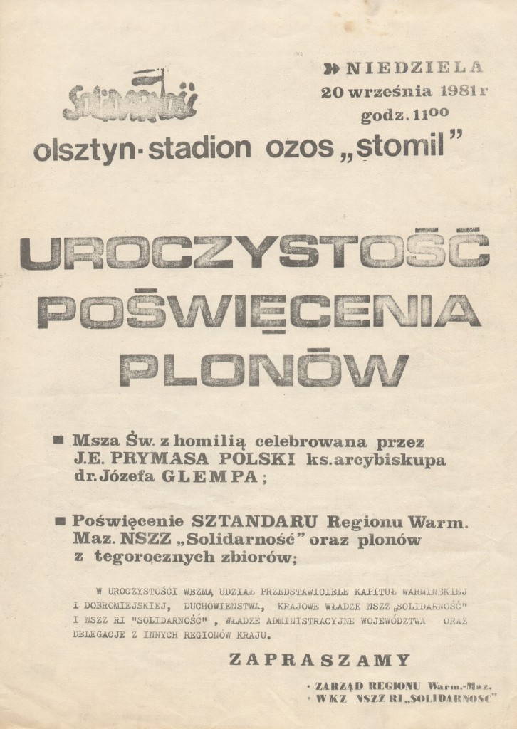 Poświęcenie plonów